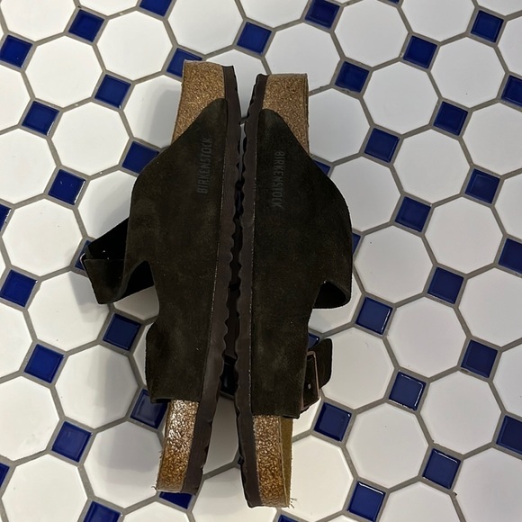 New Birkenstock Arizona Suede Leather Sandals Size 10 main image 13
